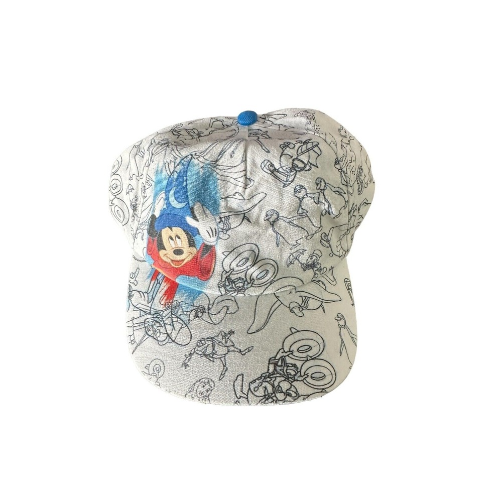 Kids Disney Parks Sorcerer Mickey Youth Strapback Baseball‎ Hat New With Tags
